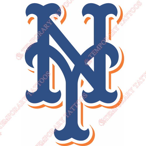 New York Mets Customize Temporary Tattoos Stickers NO.1767